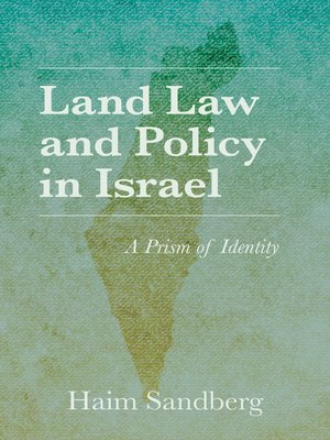 cover image of Land Law and Policy in Israel